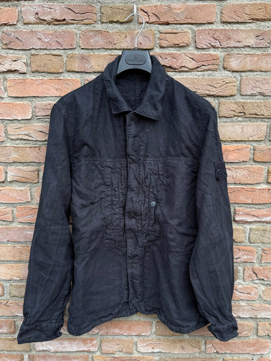 Stone Island Ghost Linen Overshirt - XL