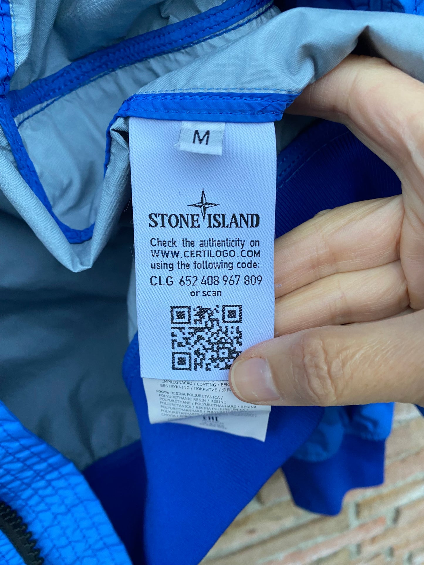 Stone Island Membrana 3L TC Jacke - M