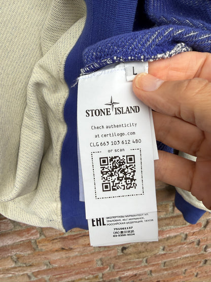 Stone Island Zip Sweatshirt - L