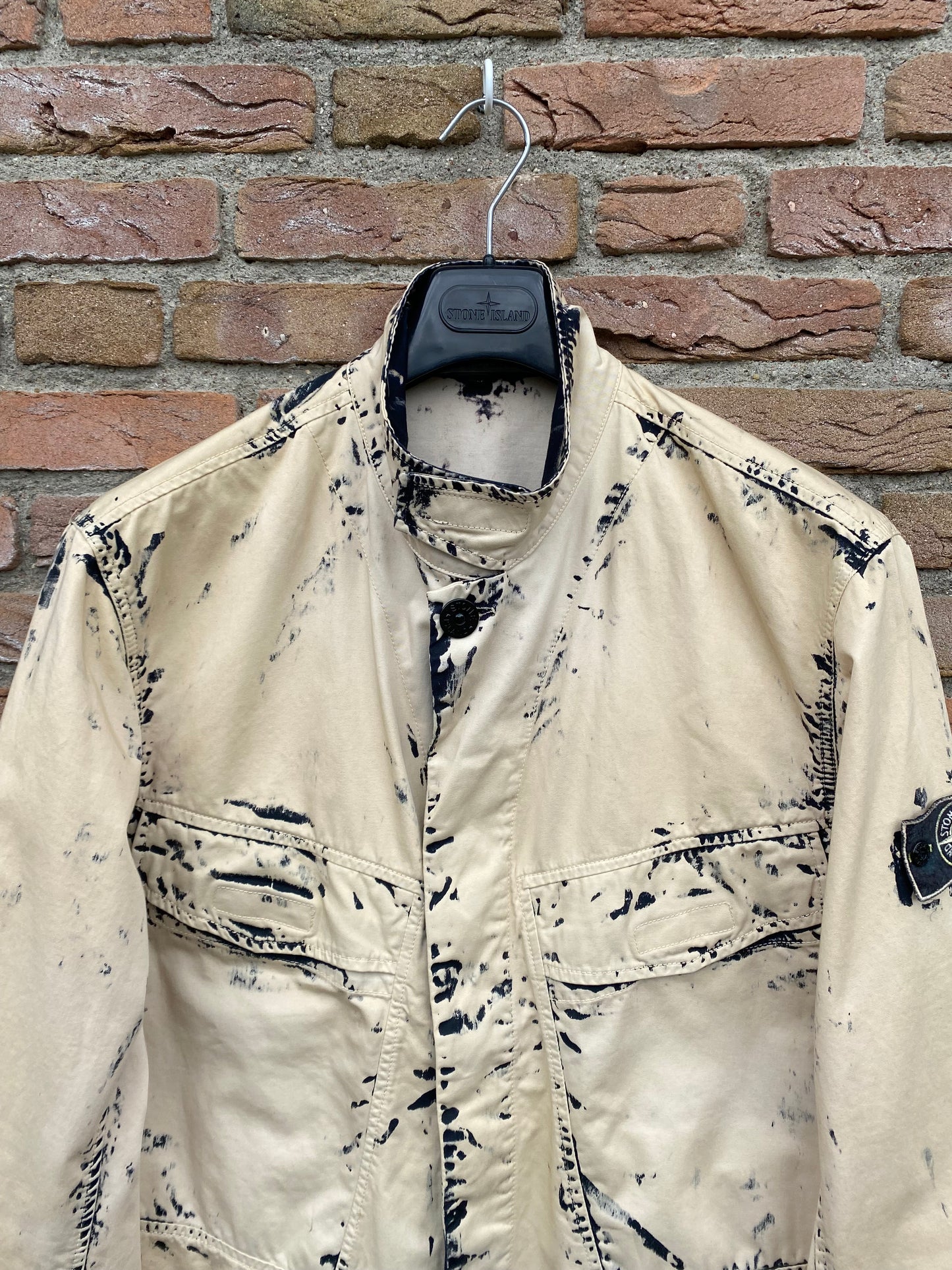 Stone Island Hand Corrosion on Raso Jacke - XL