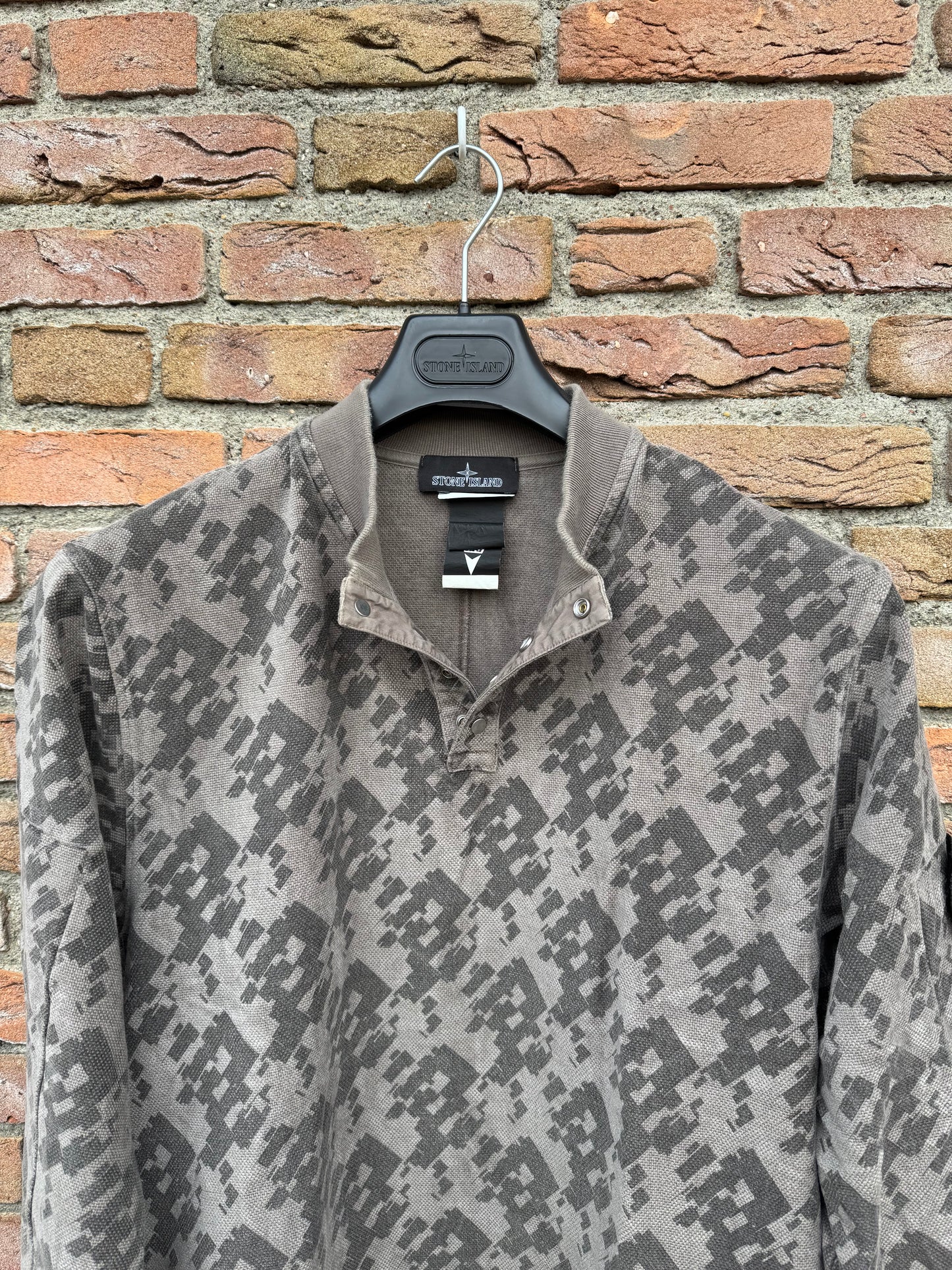 Stone Island Shadow Project Panama Camo Sweatshirt - XL