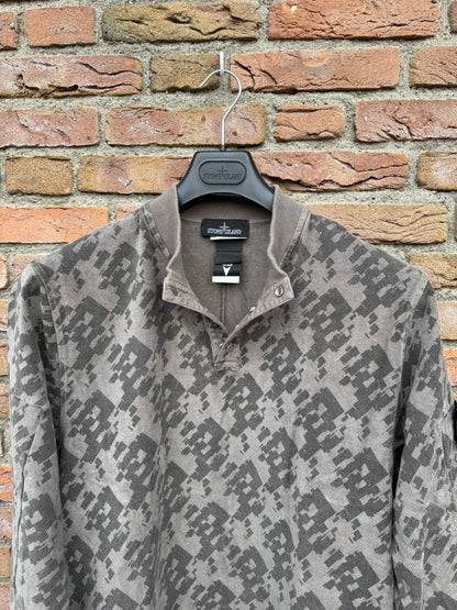 Stone Island Shadow Project Panama Camo Sweatshirt - XL
