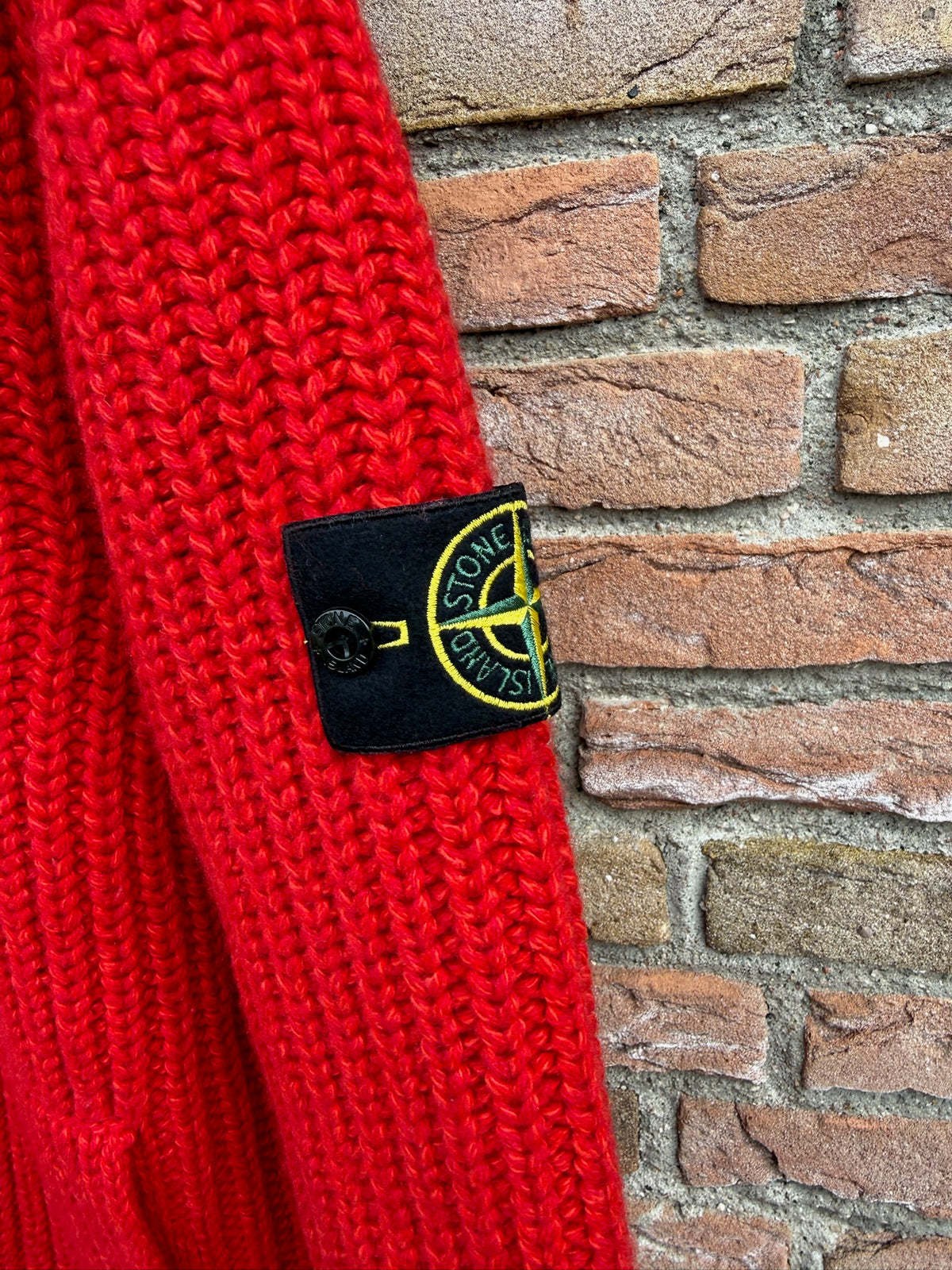 Stone Island Wool/Cashmere Knit Jacket - XL