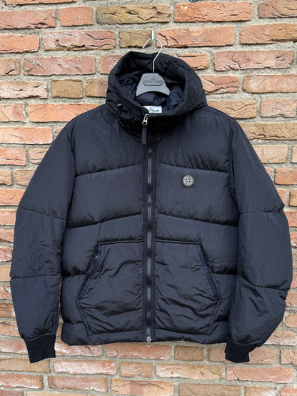 Stone Island Nylon Metal Watro Ripstop Daunenjacke - M