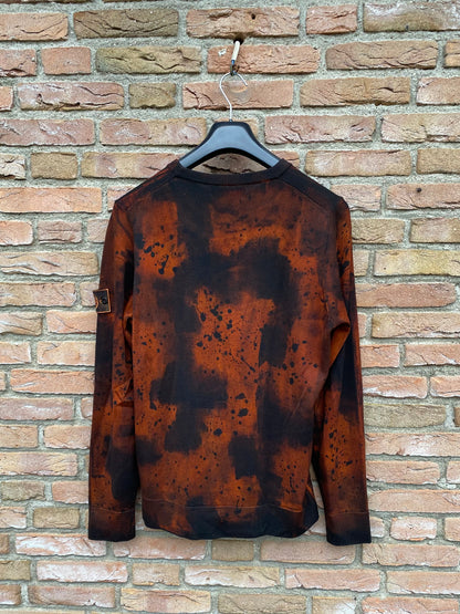 Stone Island Hand Painted Tortoise Pullover - L