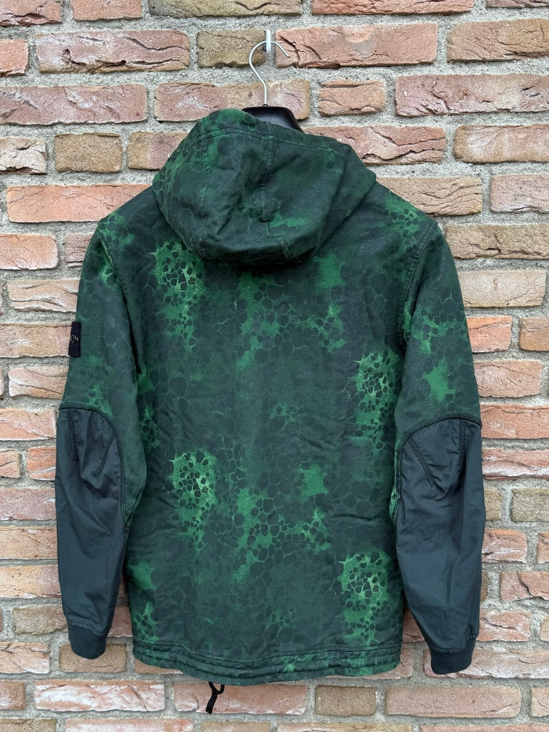 Stone Island Alligator Camo Zipped Hoodie - S