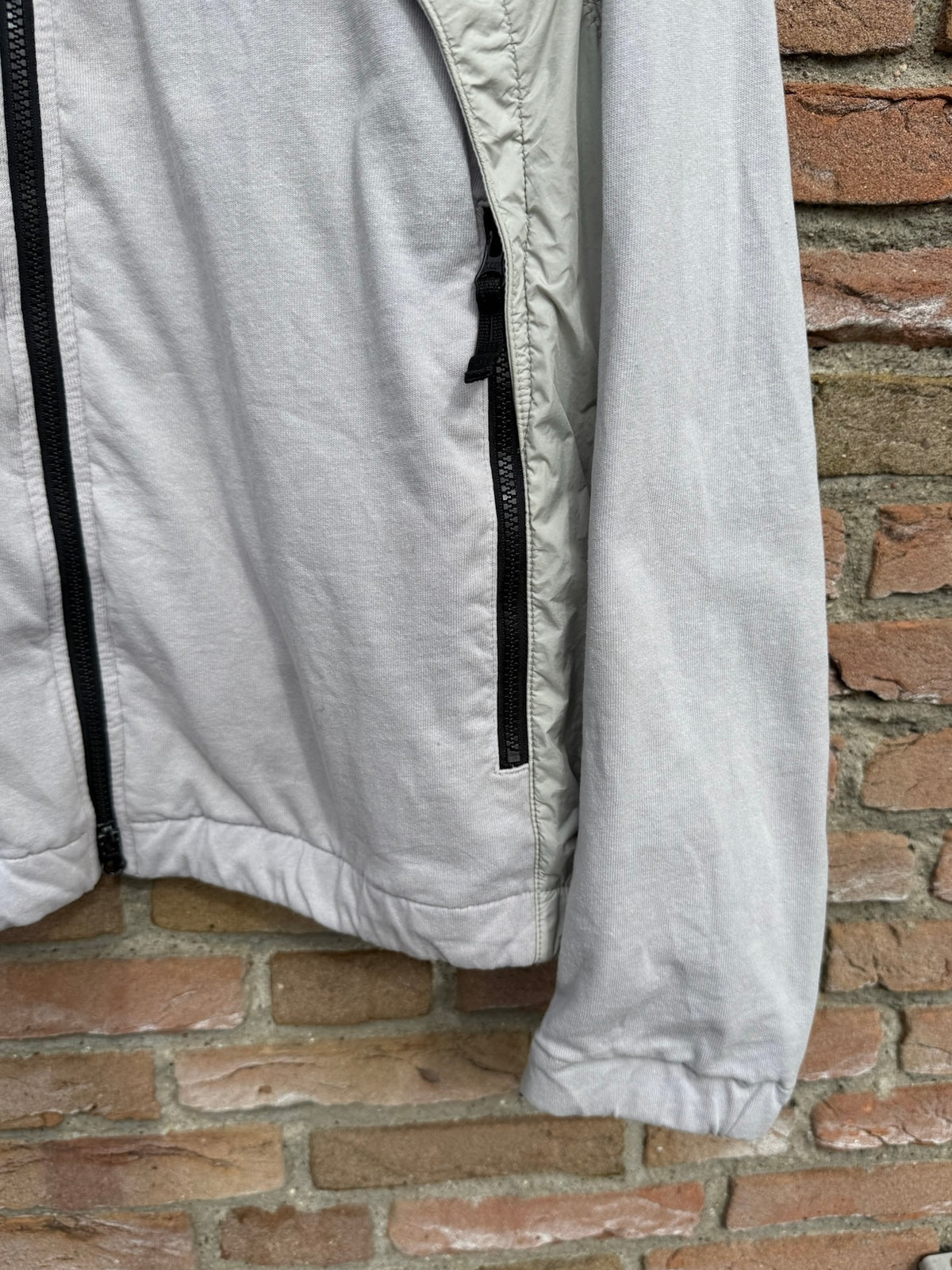 Stone Island Garment Dyed Crinkle Reps NY + Jersey 250 Jacket - M
