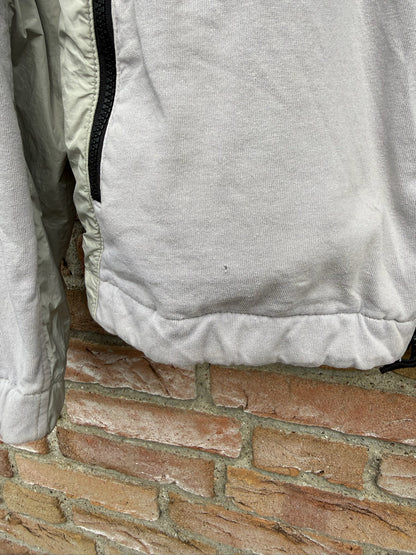 Stone Island Garment Dyed Crinkle Reps NY + Jersey 250 Jacket - M