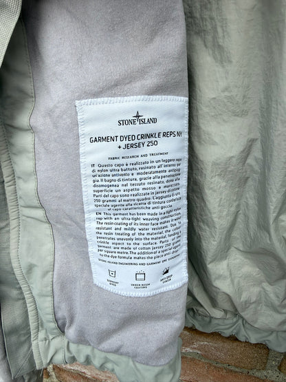 Stone Island Garment Dyed Crinkle Reps NY + Jersey 250 Jacket - M