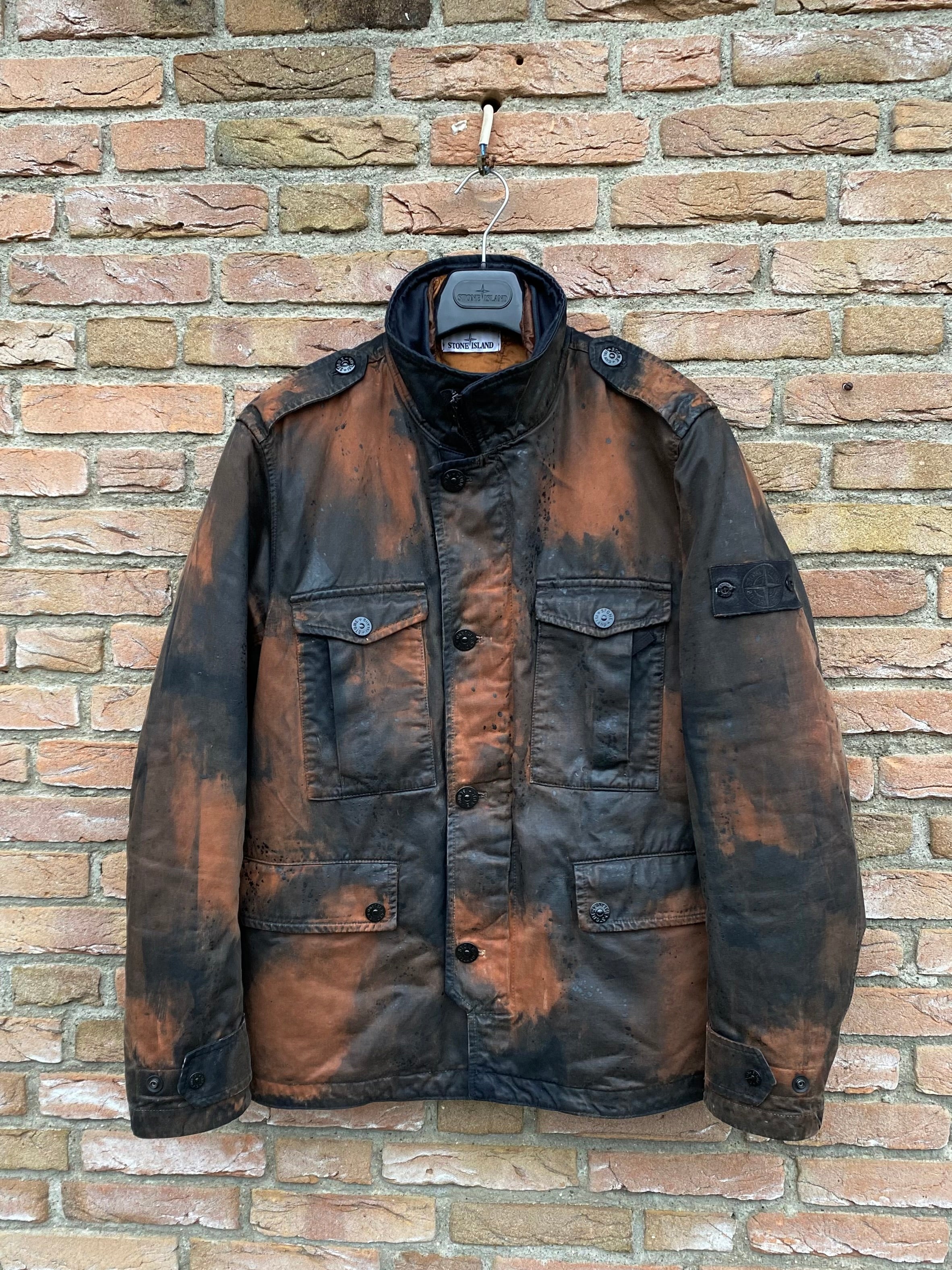 Stone Island Hand Painted Tortoise Jacke - XL – ebding