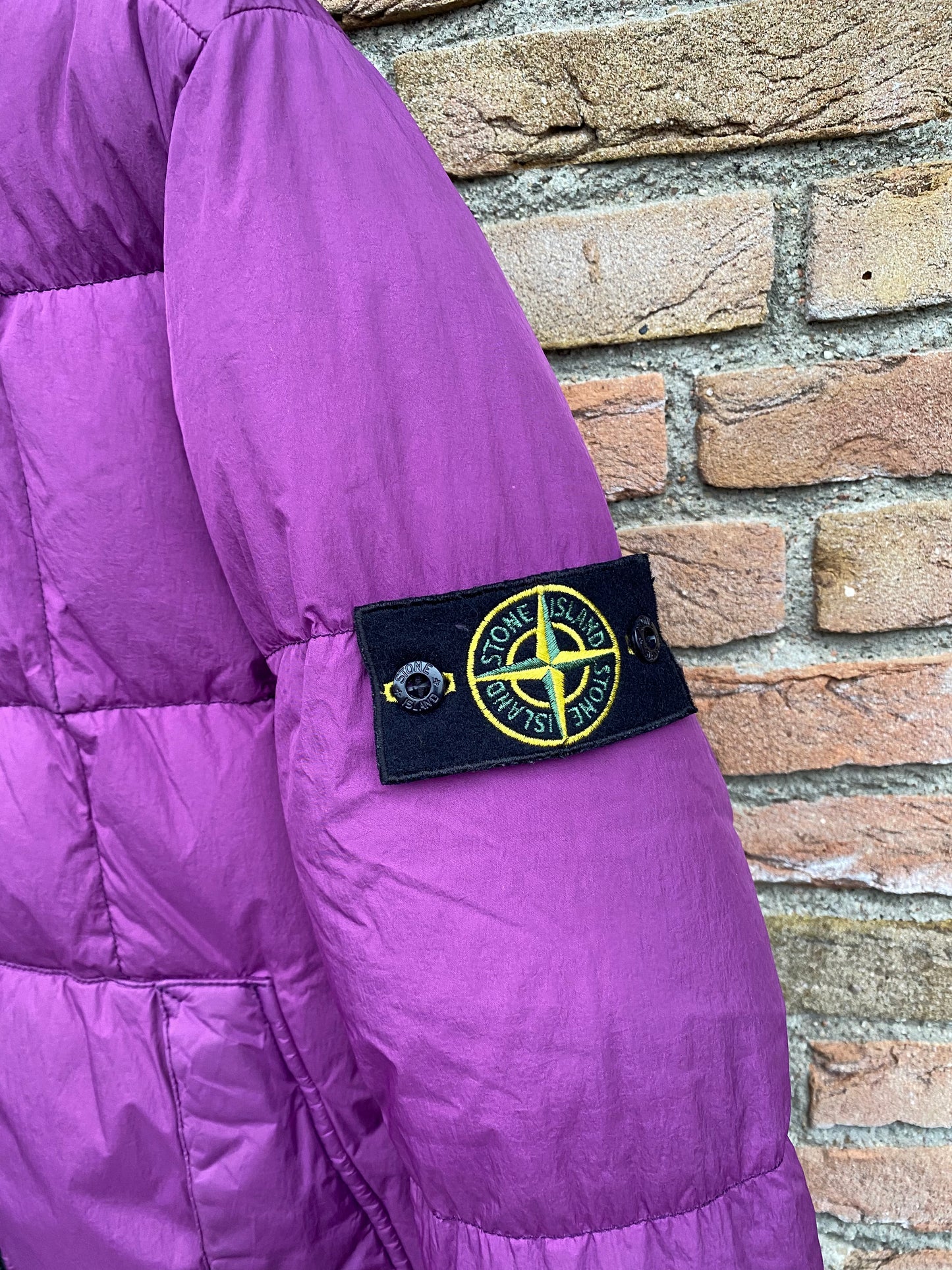 Stone Island Crinkle Reps Daunenjacke - XL