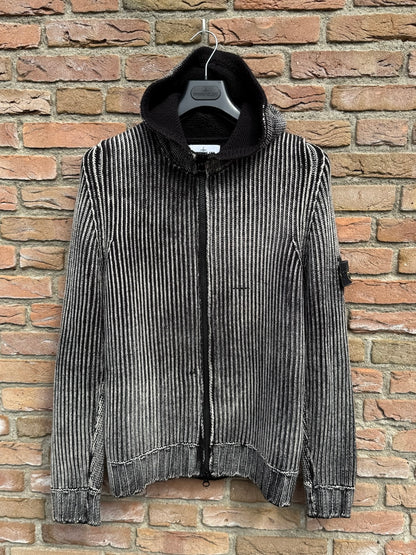 Stone Island Frost Corrosion Cable Knit Jacket - XL