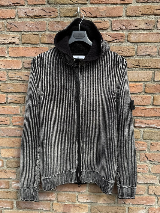 Stone Island Frost Corrosion Cable Knit Jacket - XL