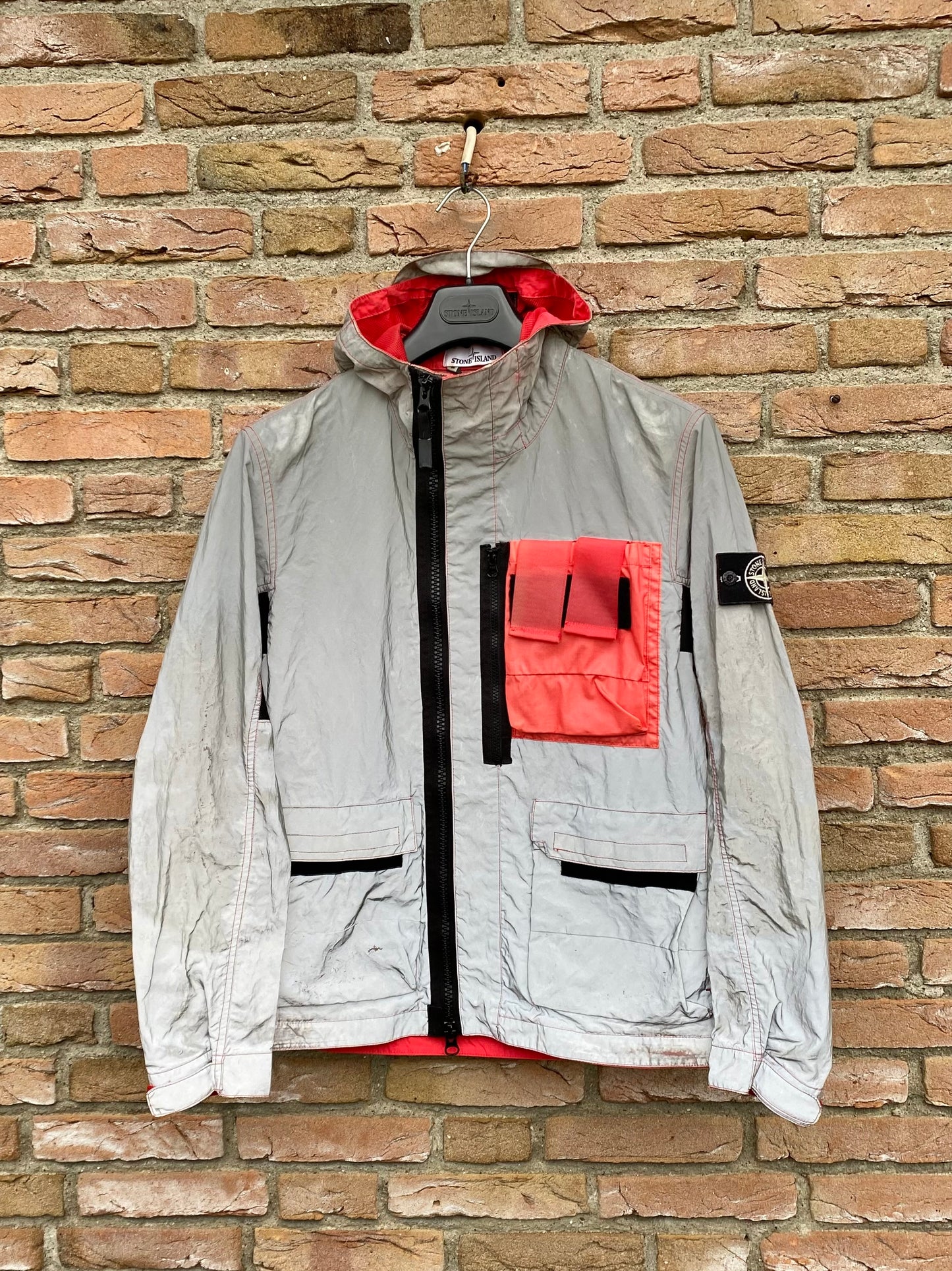 Stone Island Plated Reflective Jacke - S