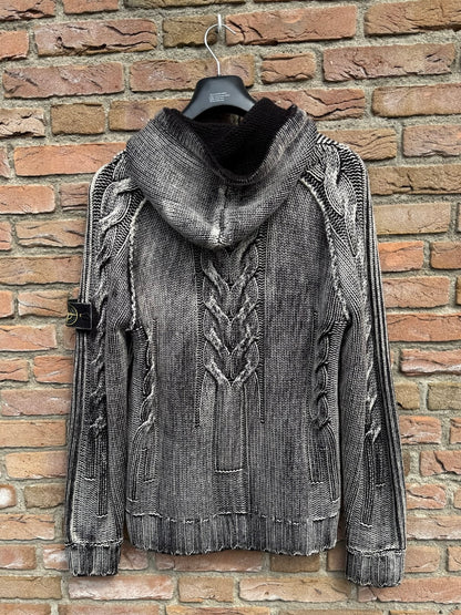 Stone Island Frost Corrosion Cable Knit Jacket - XL