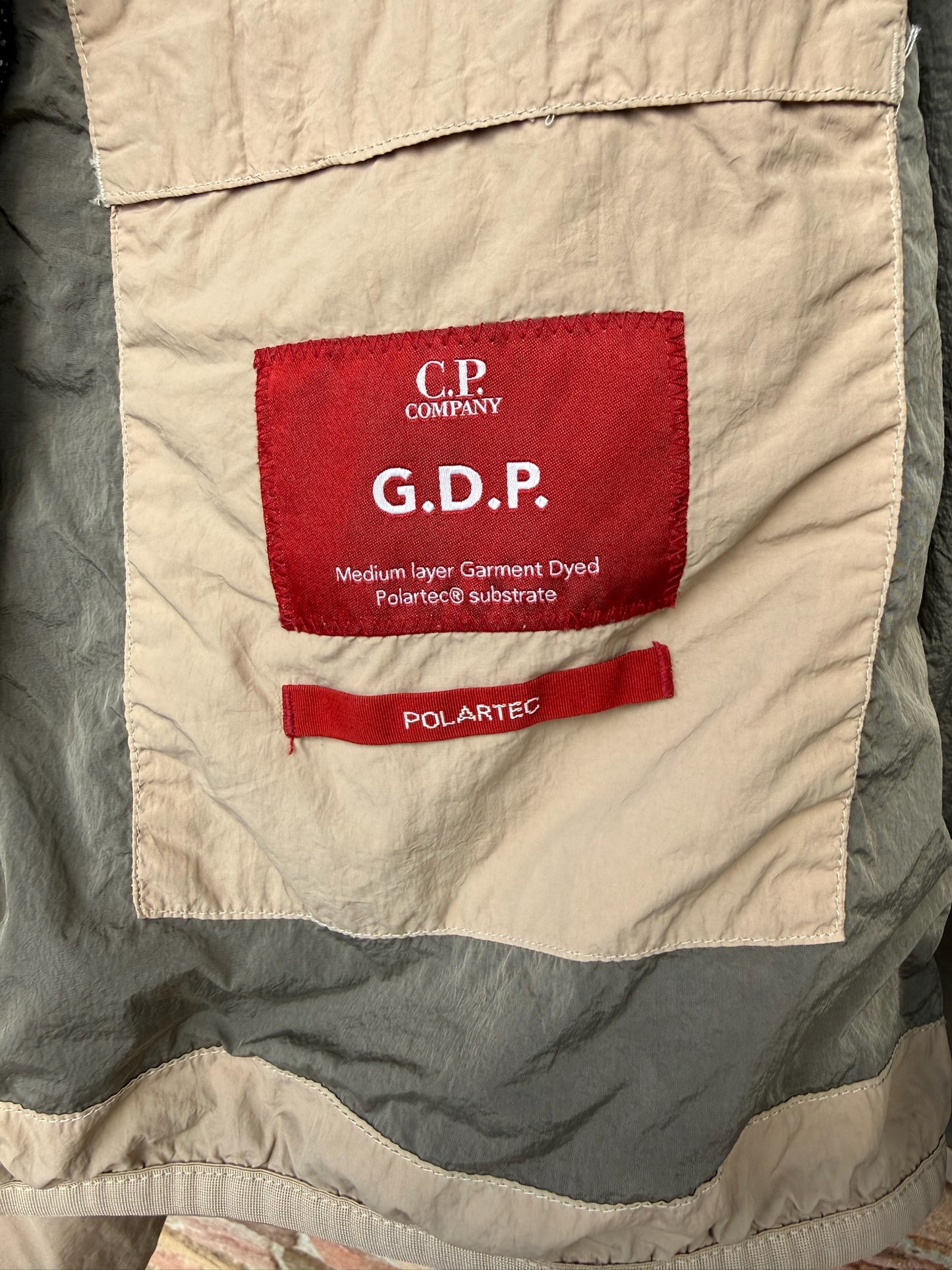 C.P. Company G.D.P. Polartec Goggle Jacket - XL