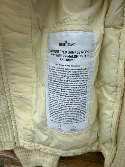 Stone Island Garment Dyed Crinkle Reps R-NY Primaloft-TC and Knit Jacket - M