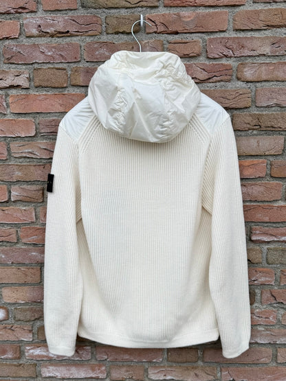 Stone Island Garment Dyed Crinkle Reps R-NY Primaloft-TC and Knit Jacket - M