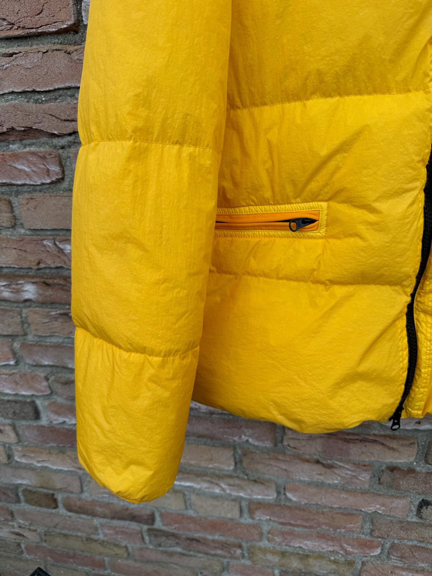 Stone Island Garment Dyed Crinkle Reps R-NY Down Jacket - L