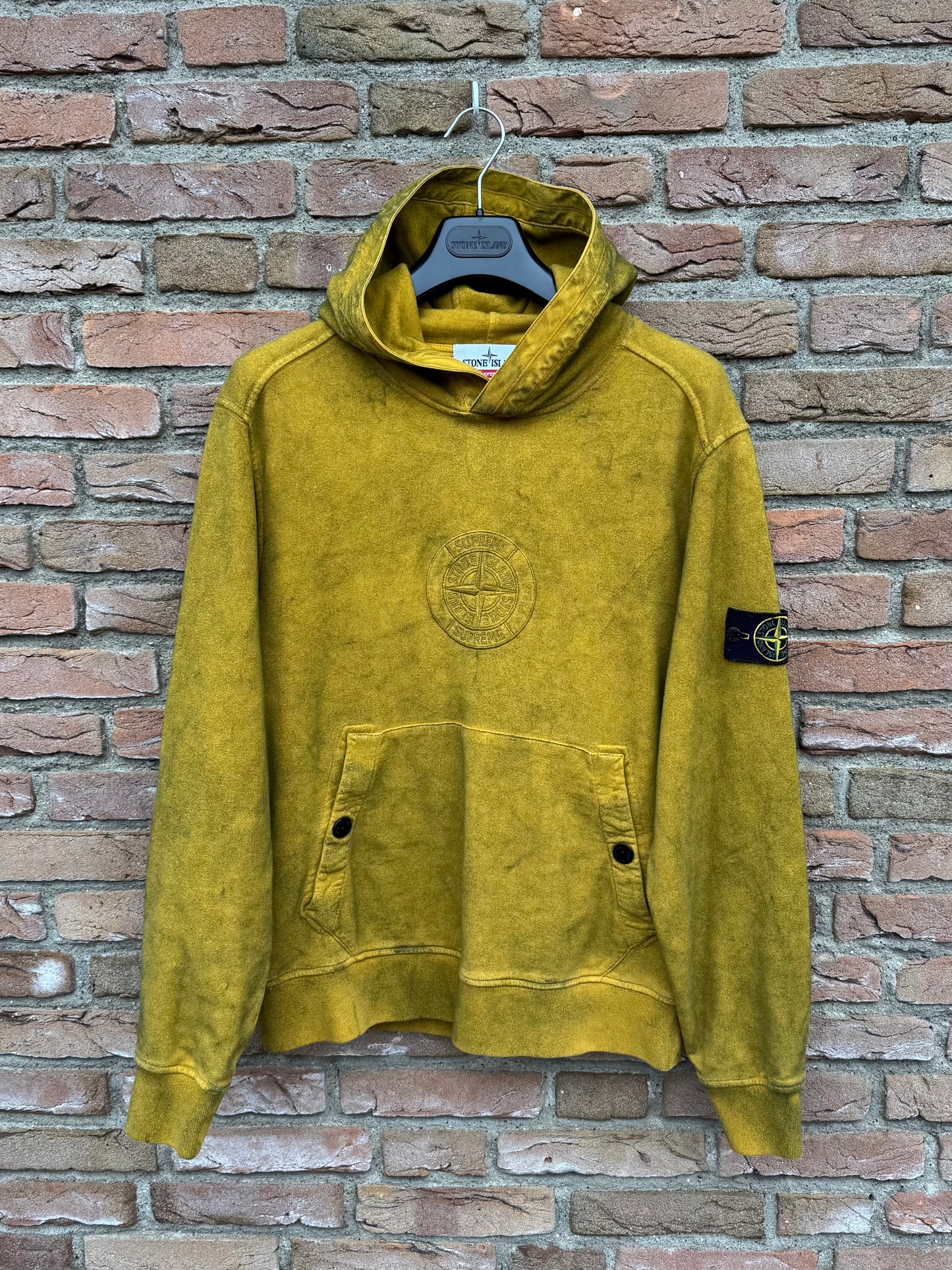 Stone Island x Supreme Dust Hoodie - S