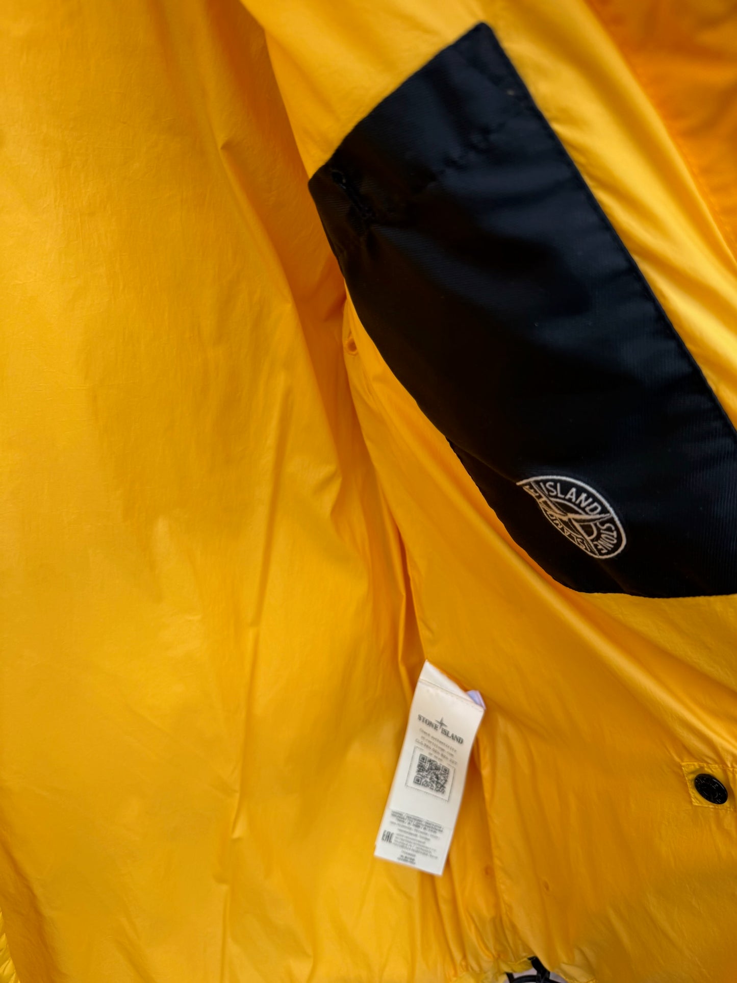 Stone Island Garment Dyed Crinkle Reps R-NY Down Jacket - L