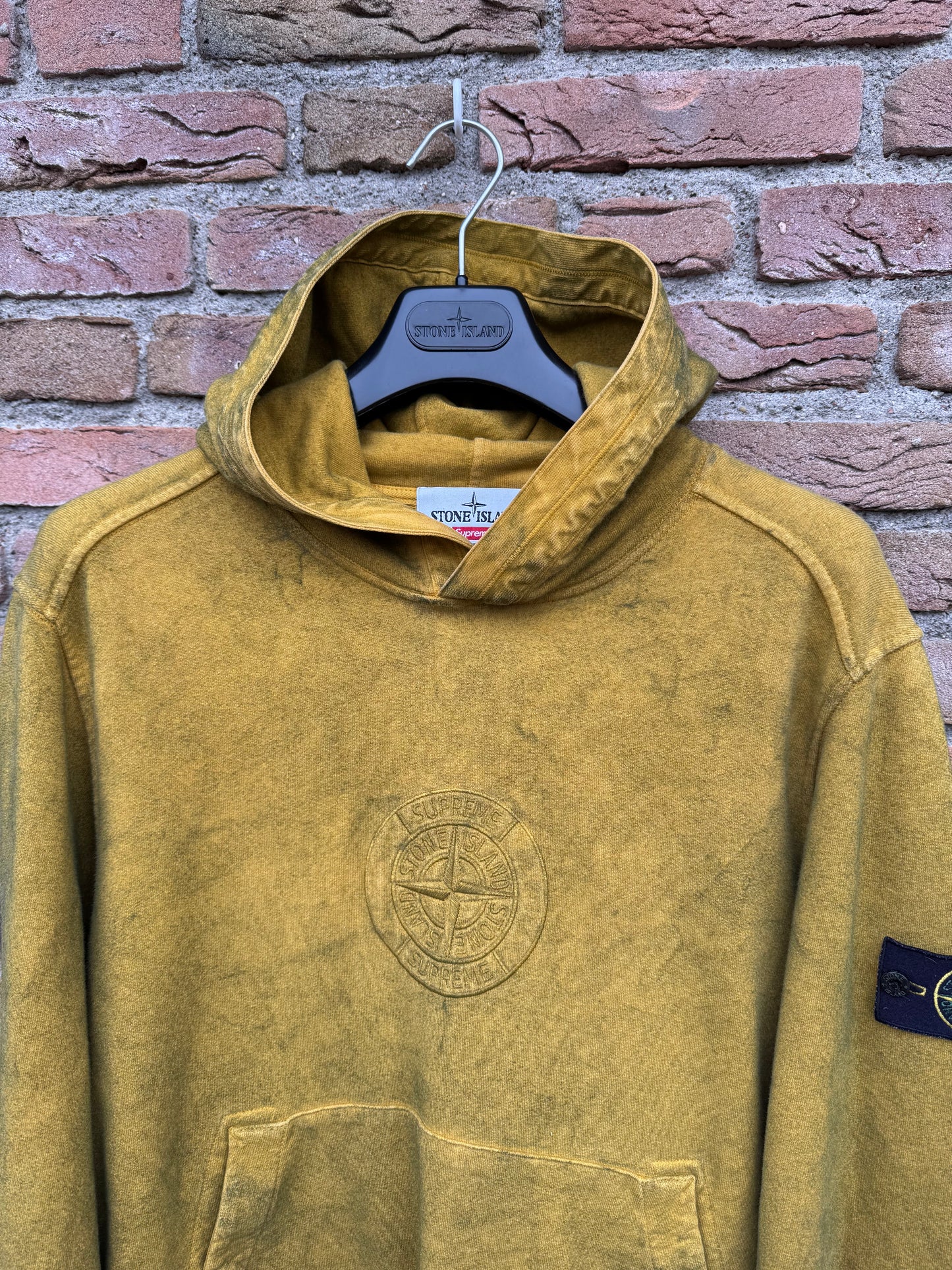 Stone Island x Supreme Dust Hoodie - S