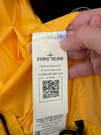 Stone Island Garment Dyed Crinkle Reps R-NY Down Jacket - L