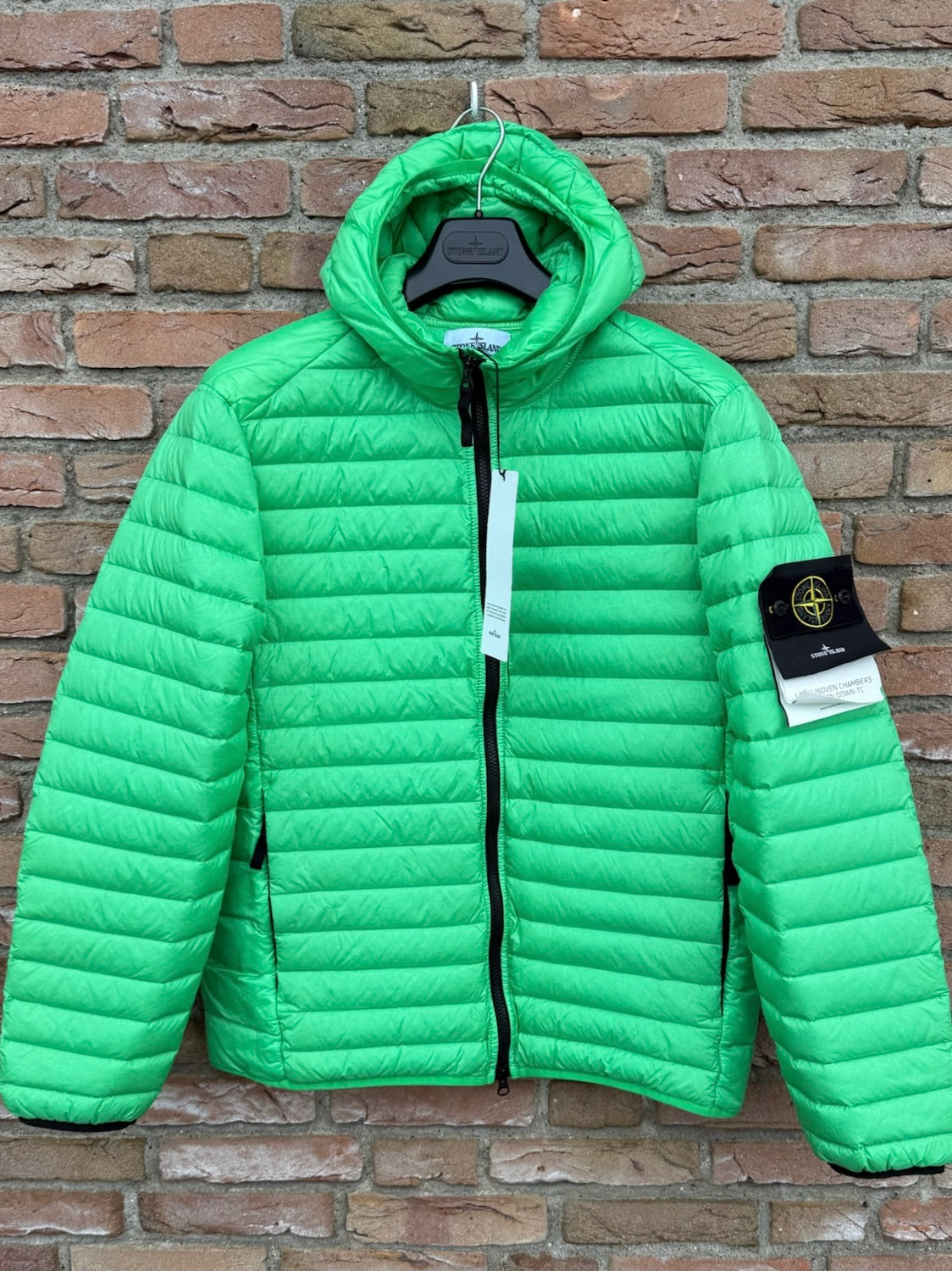Stone Island Loom Woven Chambers R-Nylon Down-TC Jacket - L