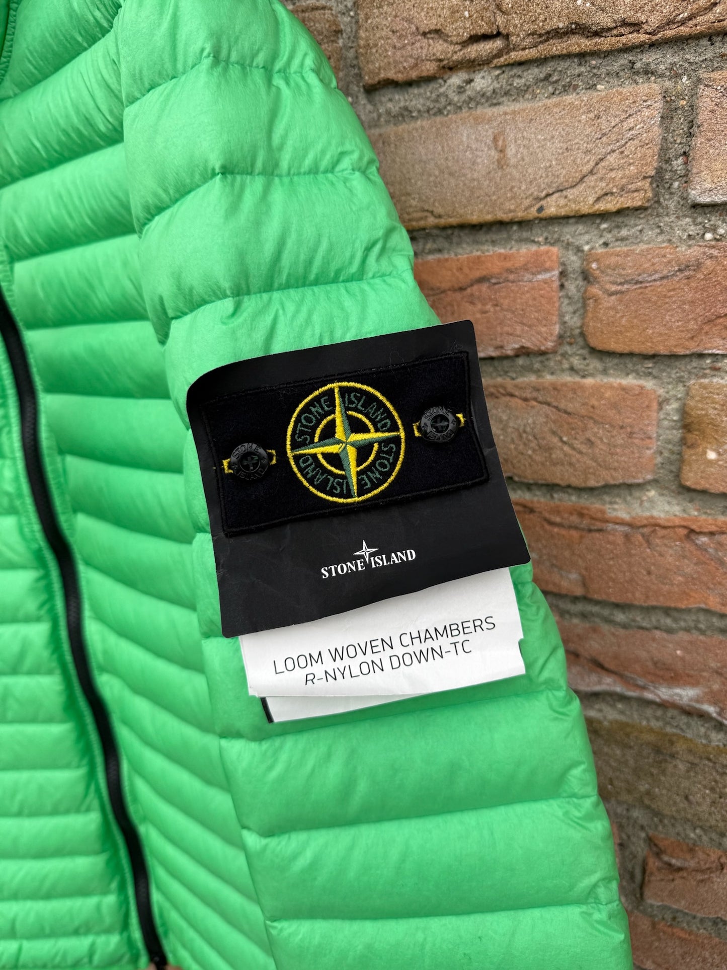 Stone Island Loom Woven Chambers R-Nylon Down-TC Jacket - L