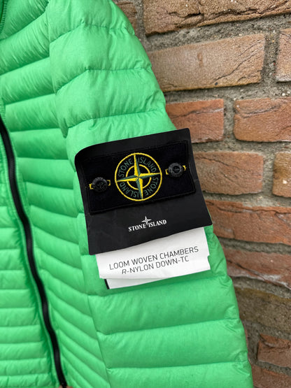Stone Island Loom Woven Chambers R-Nylon Down-TC Jacket - L