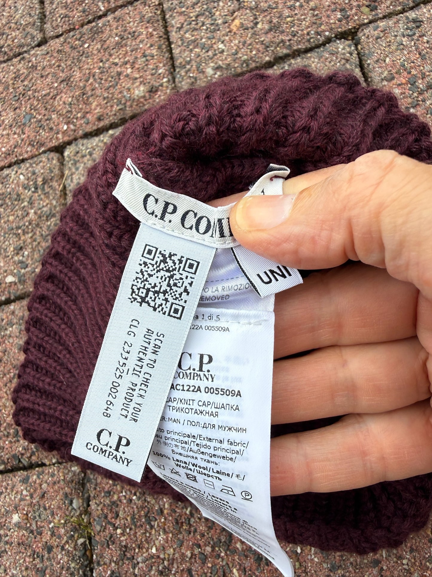C.P. Company Goggle Beanie