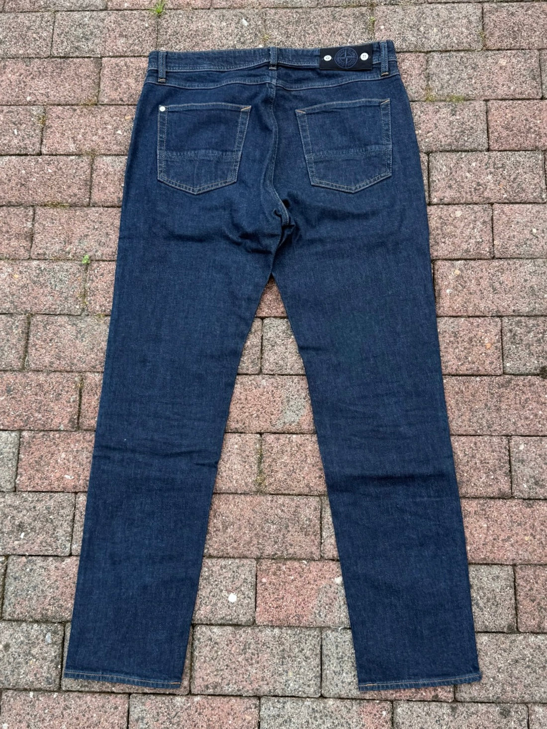 Stone Island Stretch Denim-Rinsed Jeans - W33