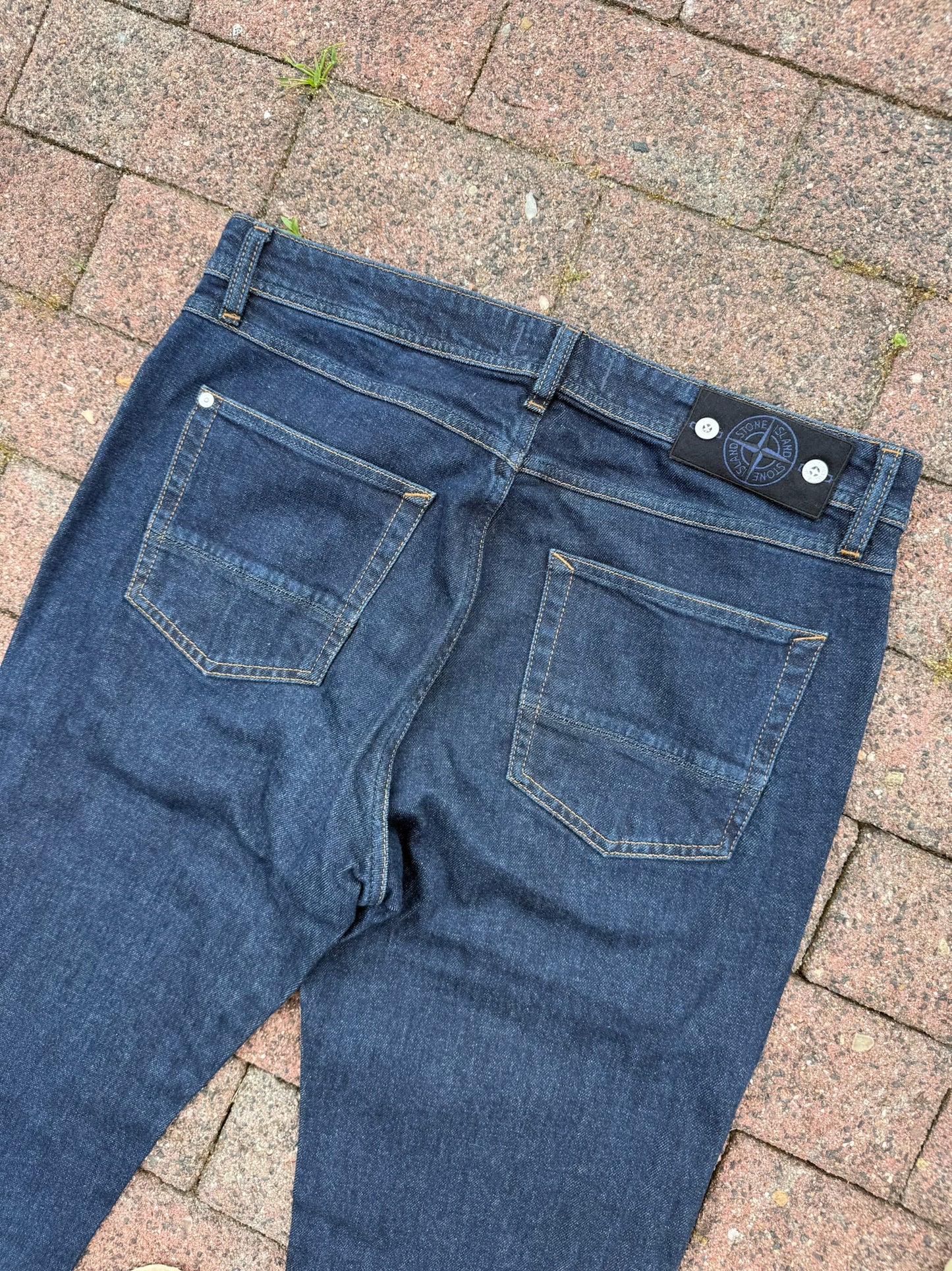 Stone Island Stretch Denim-Rinsed Jeans - W33