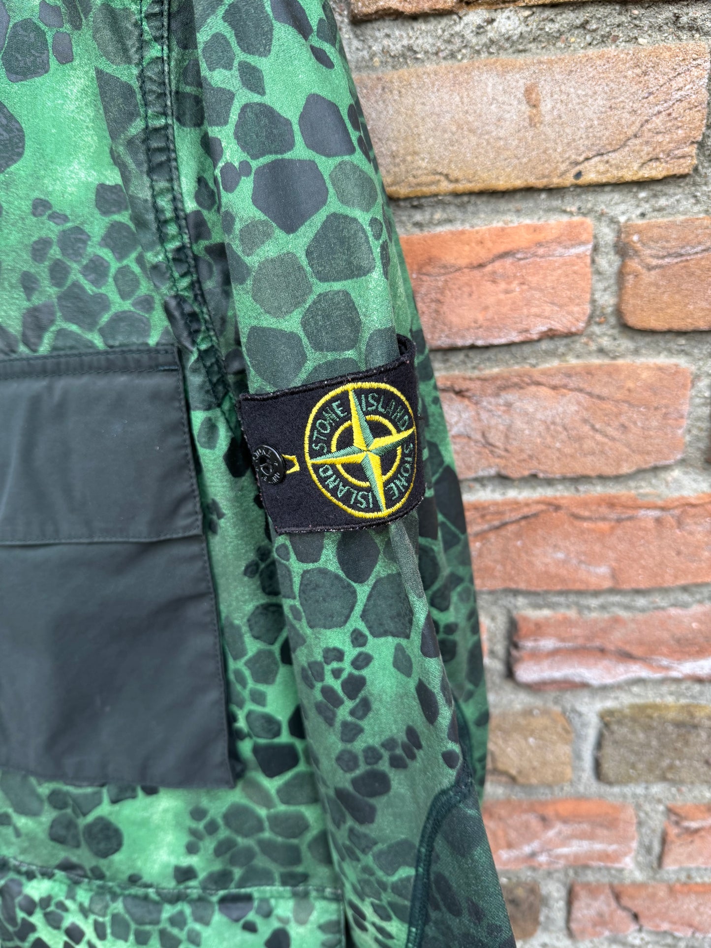 Stone Island 50 Fili Alligator Camo Jacket - L