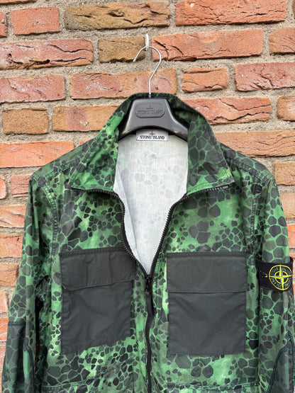Stone Island 50 Fili Alligator Camo Jacket - L