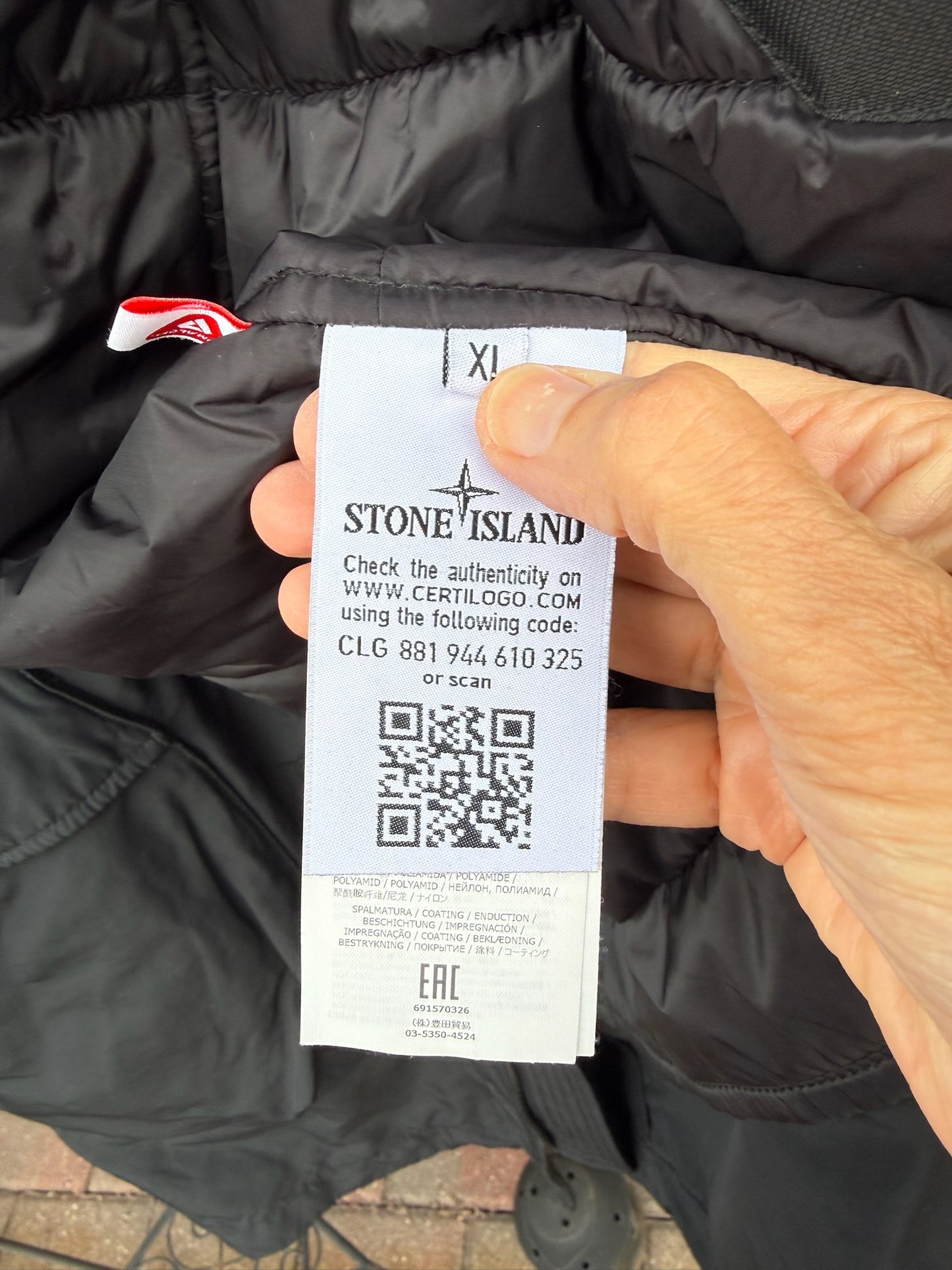 Stone Island Micro Reps Primaloft Jacket - XL