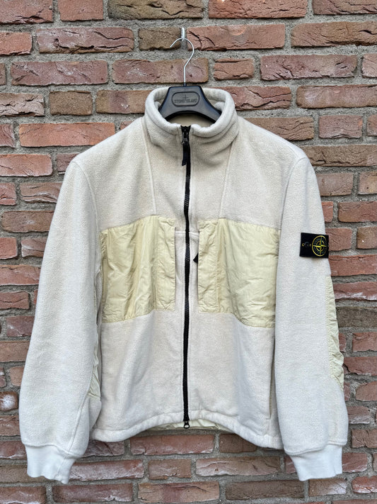 Stone Island Cotton Pile with Nylon-TC Jacket - L