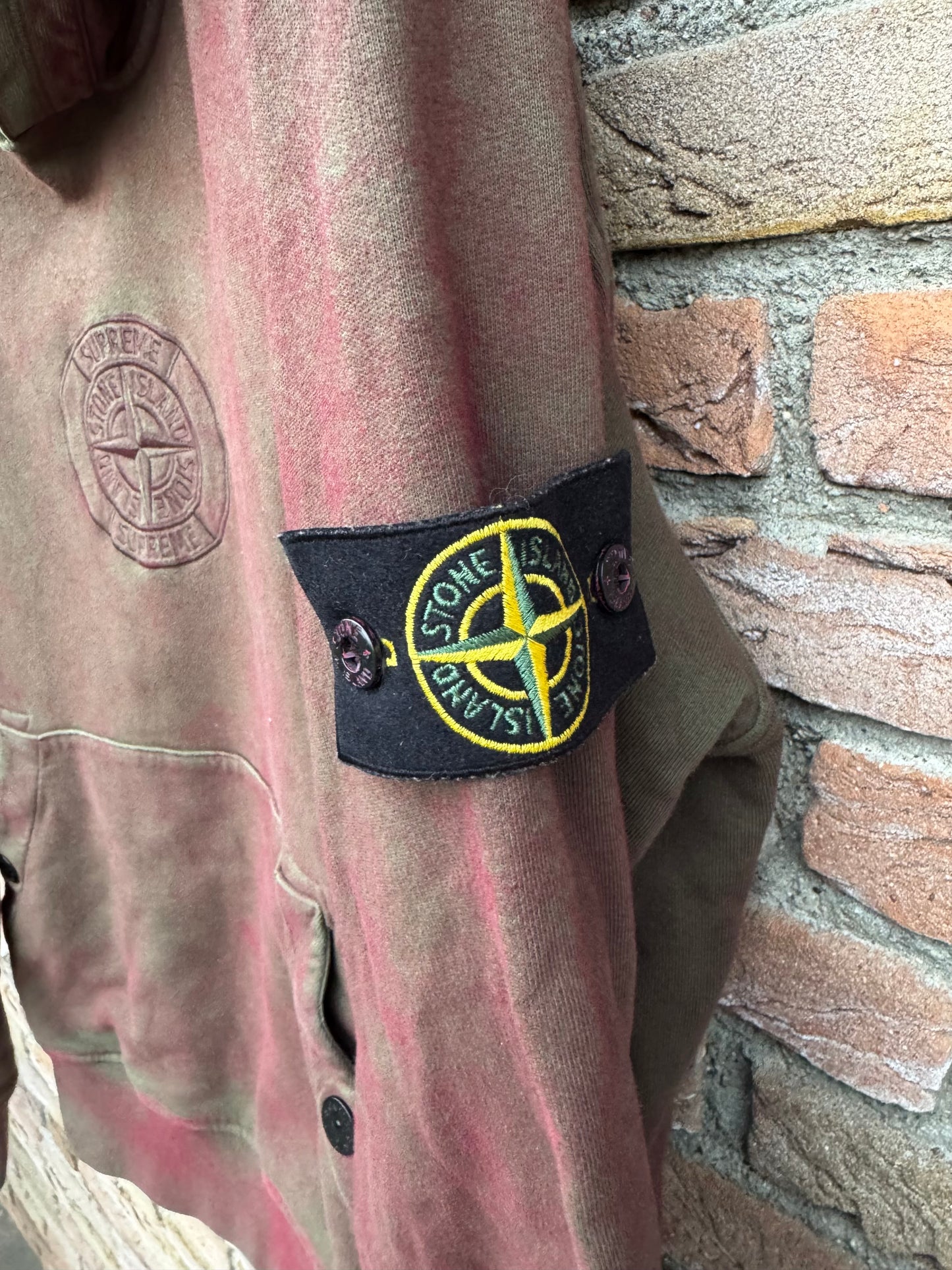 Stone Island x Supreme Dust Hoodie - S