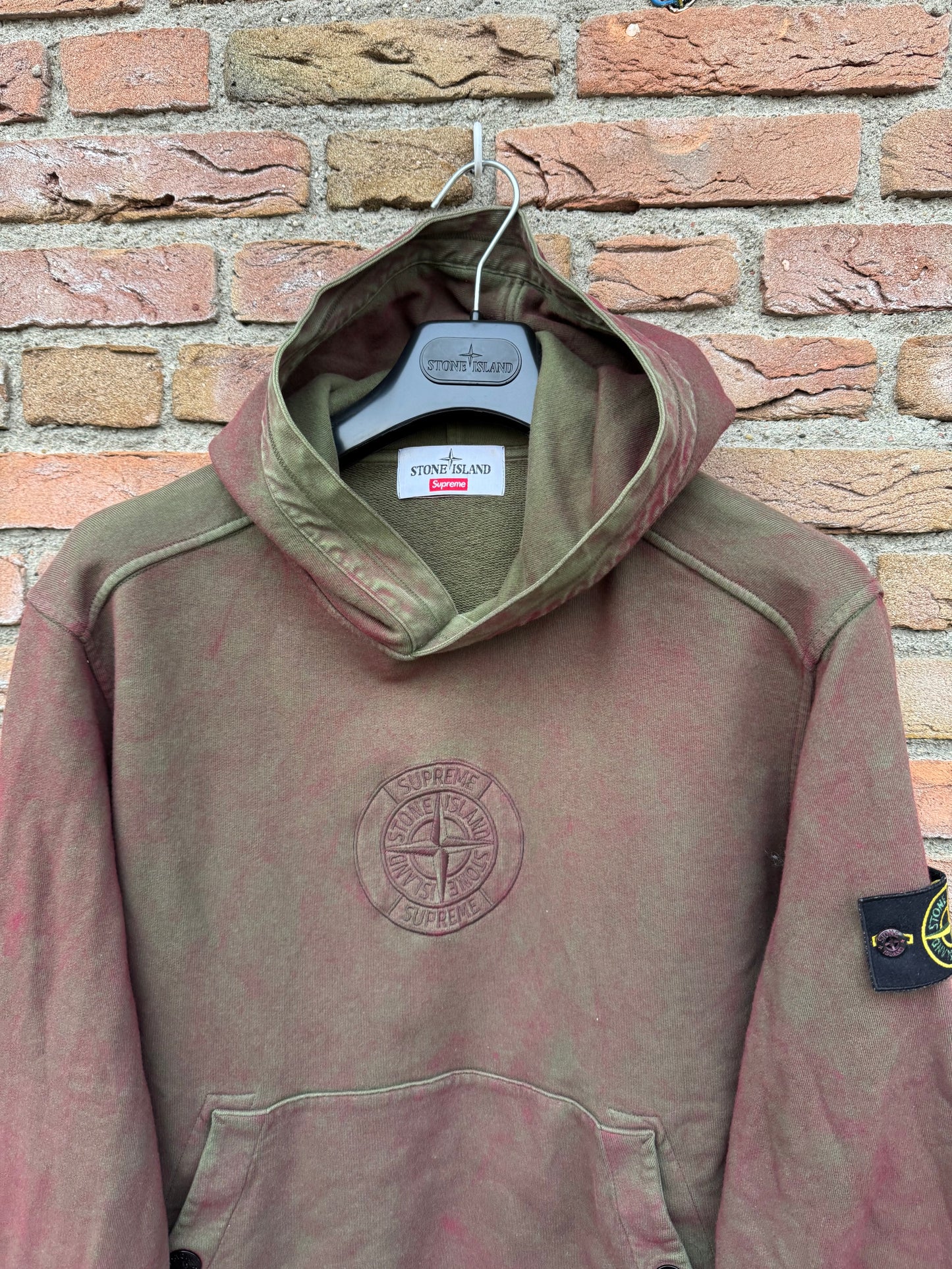 Stone Island x Supreme Dust Hoodie - S