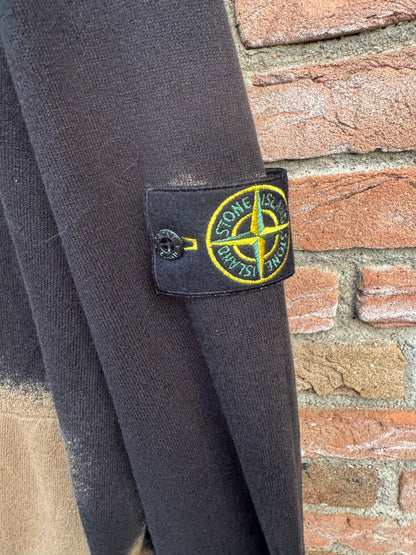 Stone Island Hand Sprayed Hooded Jacket - L