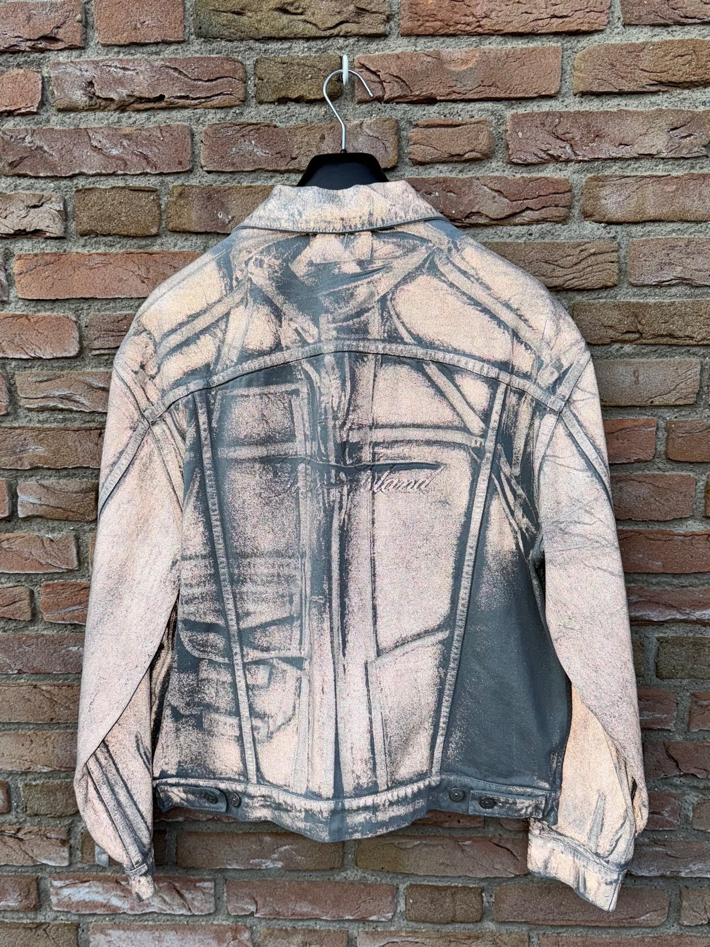 Stone Island x Supreme Reflective Bull Denim-TC Jacket - M