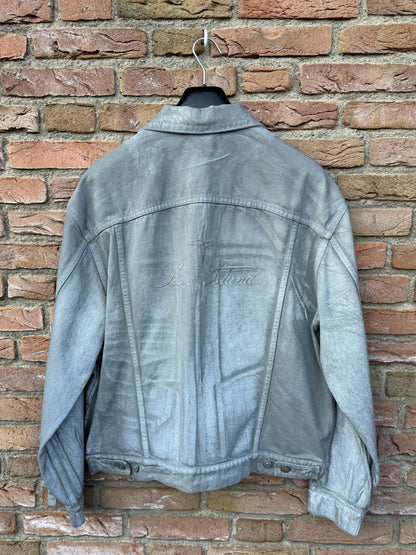 Stone Island x Supreme Reflective Bull Denim-TC Jacket - M