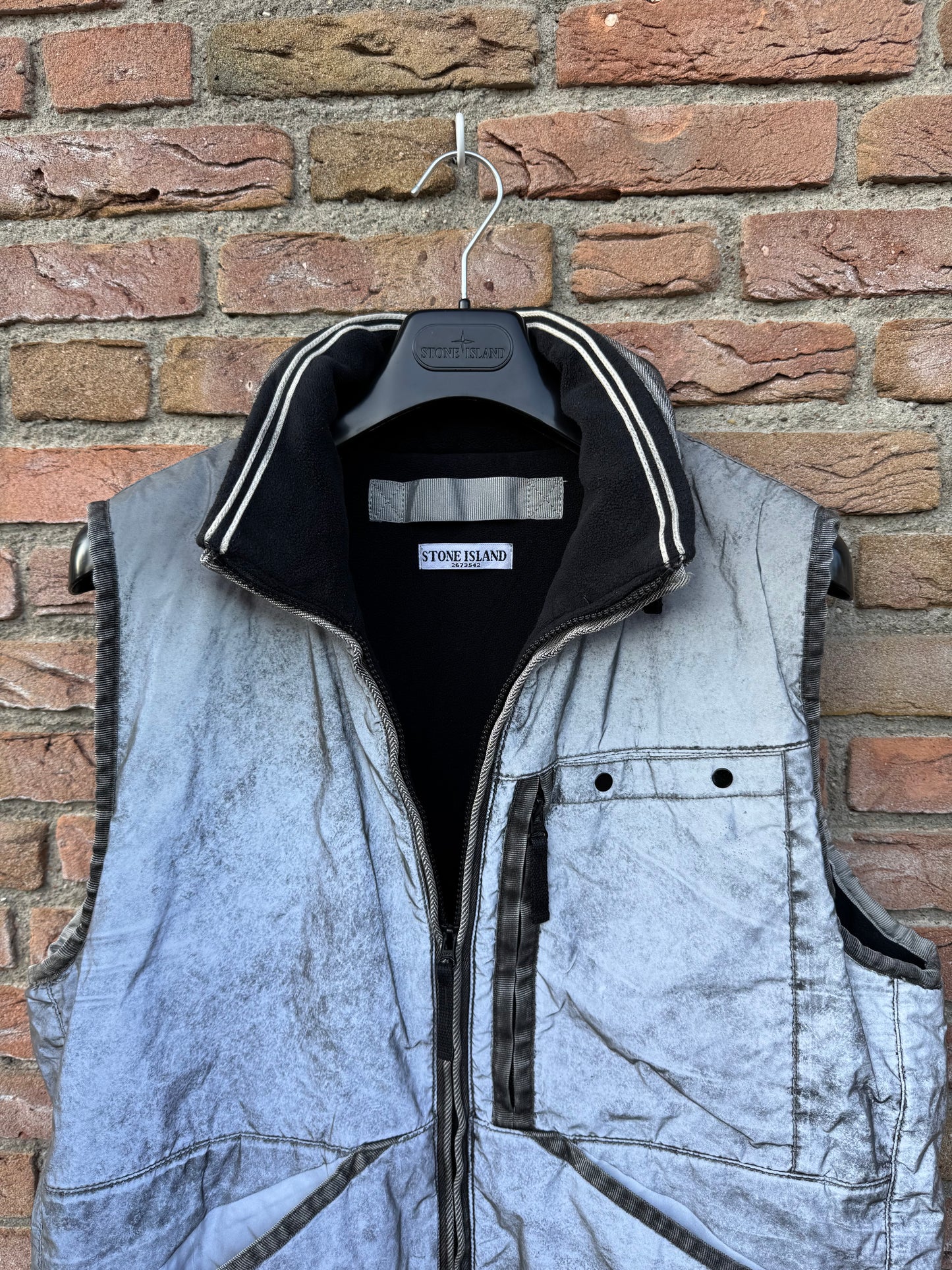 Stone Island Liquid Reflective Gilet - XXL