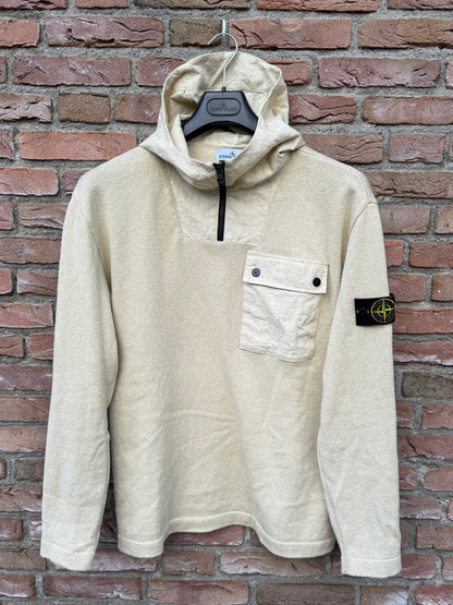 Stone Island Zip Hoodie - L