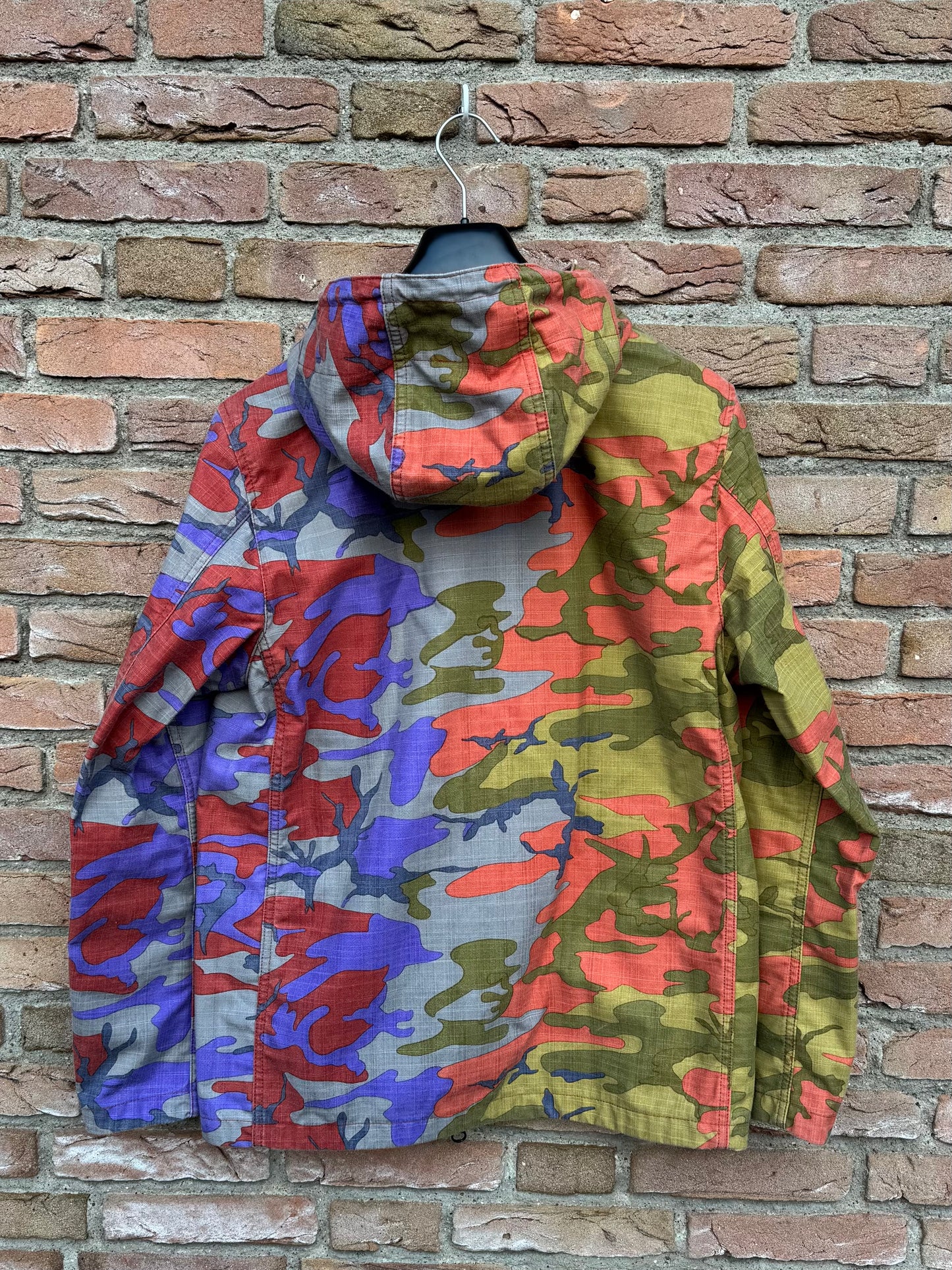 Stone Island Heritage Camo Ripstop Nylon Watro Jacke - S