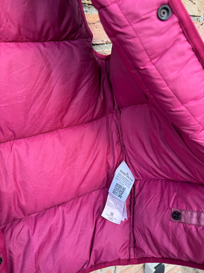 Stone Island Lino Resinato Daunenweste - M