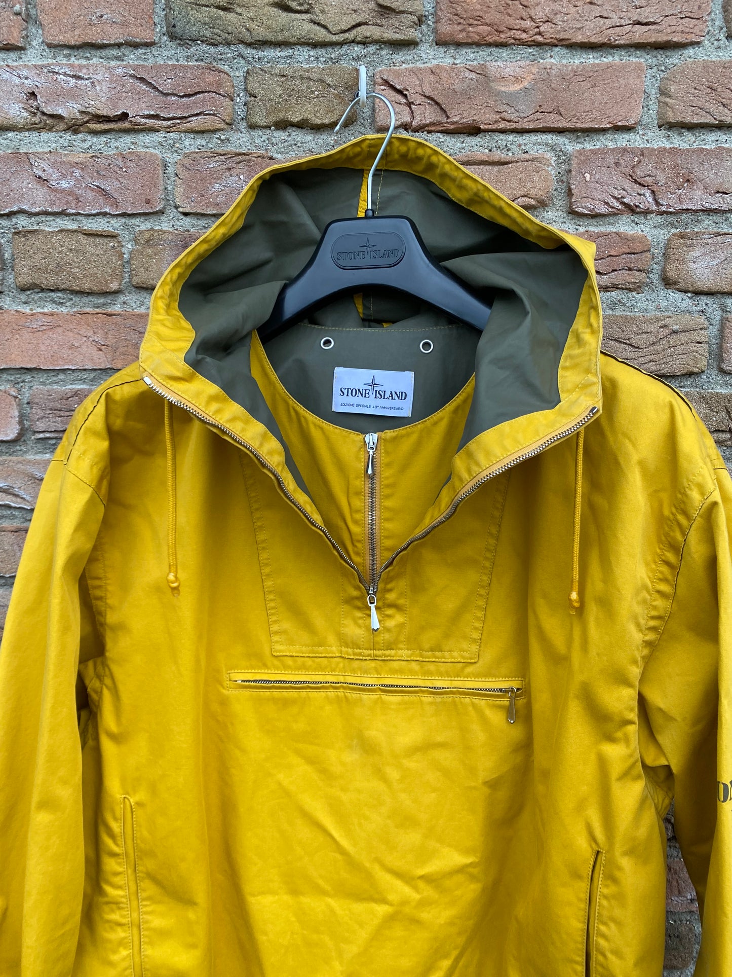 Stone Island Raso Gommato Cover Colorato Bio Smock - L