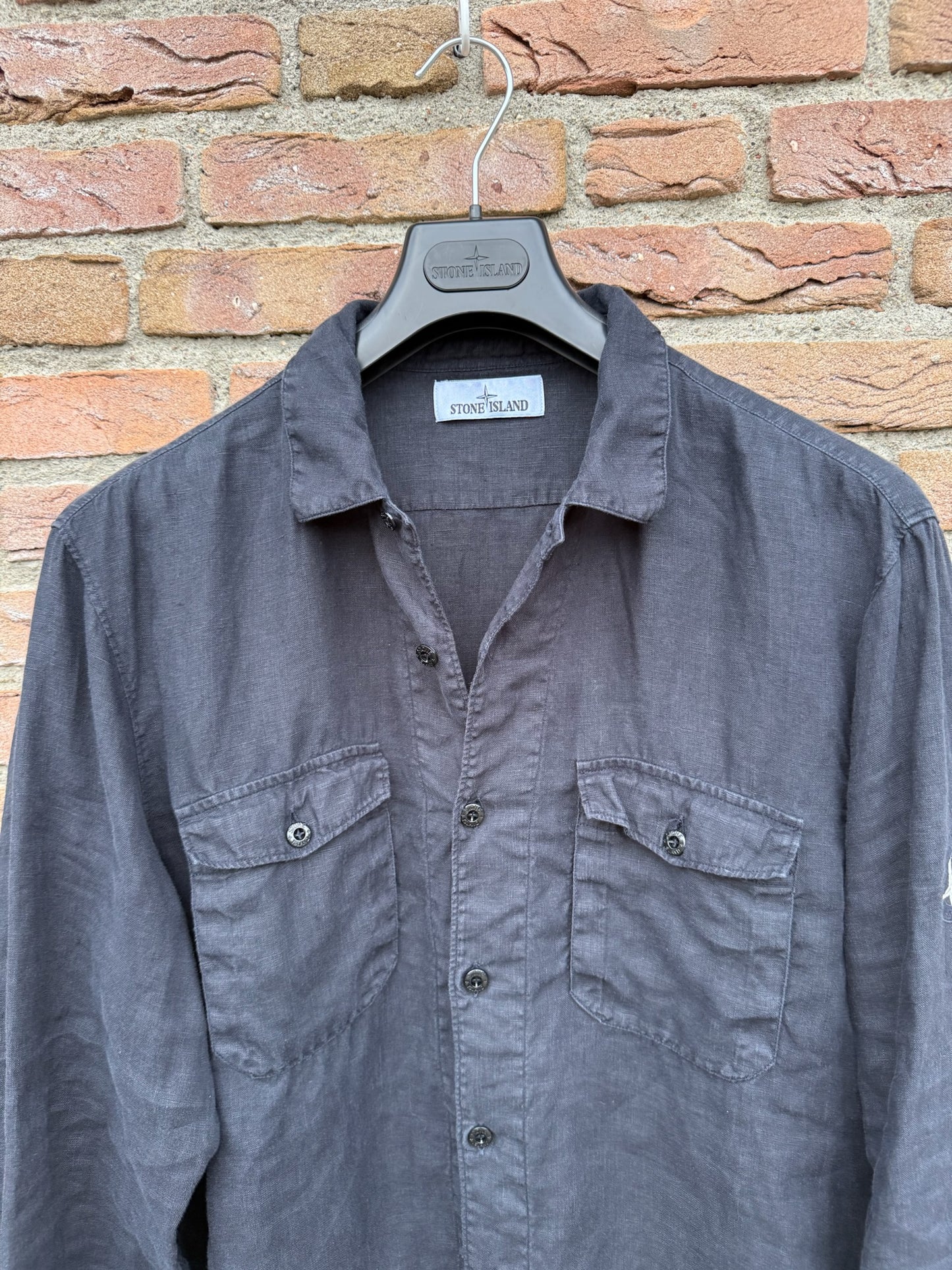 Stone Island Linen Shirt - XL
