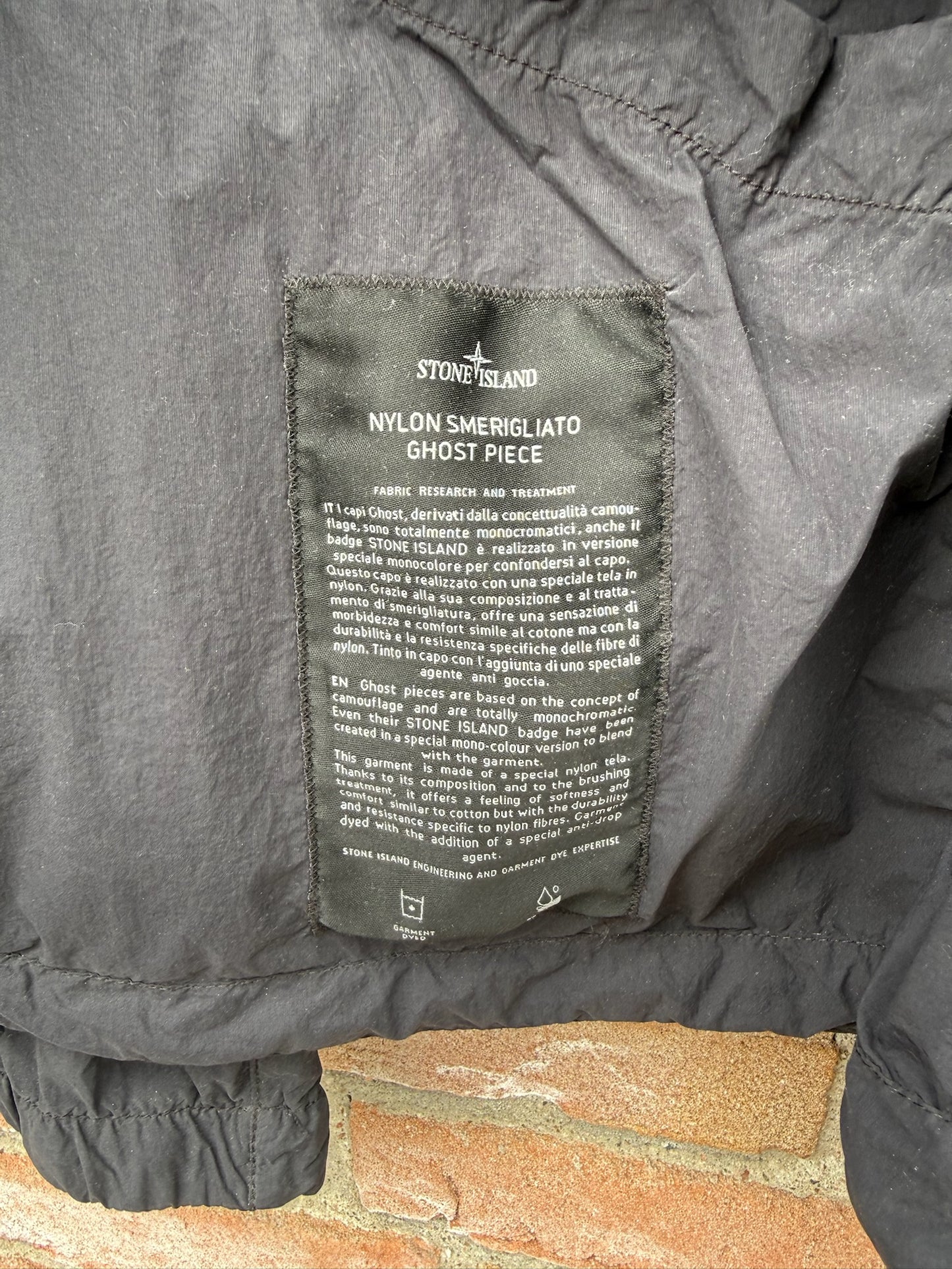 Stone Island Nylon Smerigliato Ghost Jacket - M