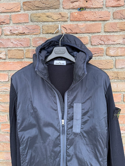 Stone Island Nylon Metal Primaloft-TC and Knit Jacket - L